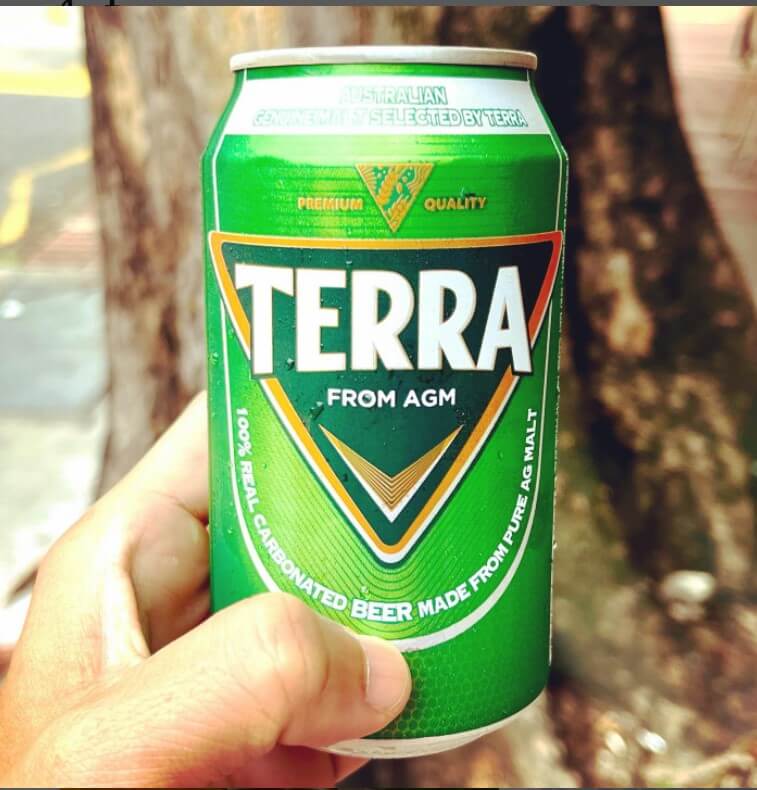 terra korean beer